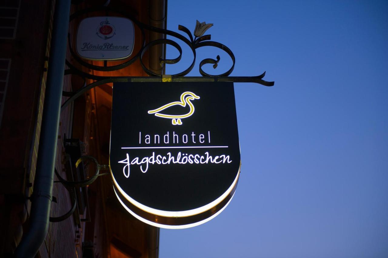 אשברג Landhotel Jagdschloesschen מראה חיצוני תמונה